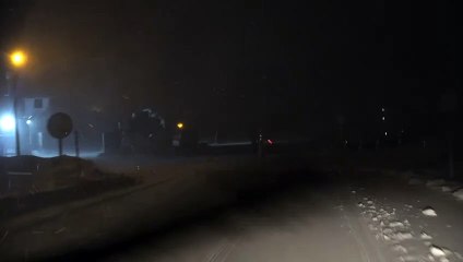 Çığ bölgesinde yoğun kar yağışı