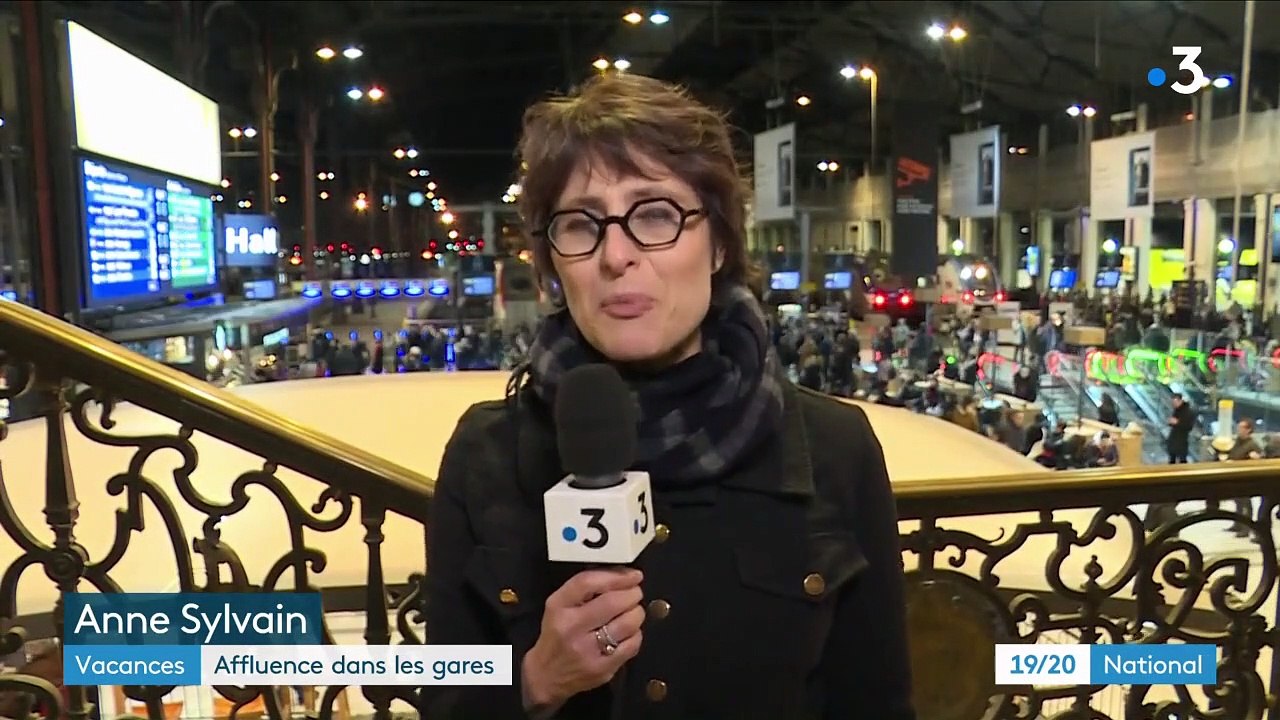 Vacances scolaires : 1,2 million de voyageurs attendus dans les gares ce week-end