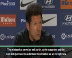 My Atletico will play every game like it's a final - Simeone