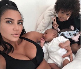 Kim Kardashian Thinks Son Psalm is Her Late Father Reincarnated