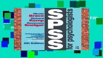 [KINDLE UNLIMITED] SPSS for Psychologists: Fifth Edition Best Sellers Rank : #1 Paid in Kindle Store