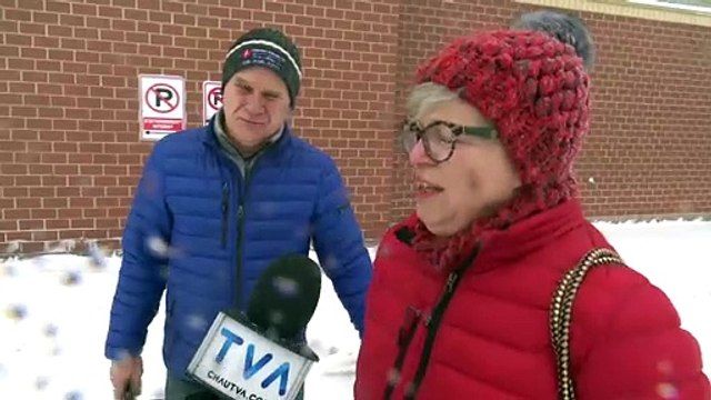 La neige paralyse la Gaspésie, au bonheur des skieurs