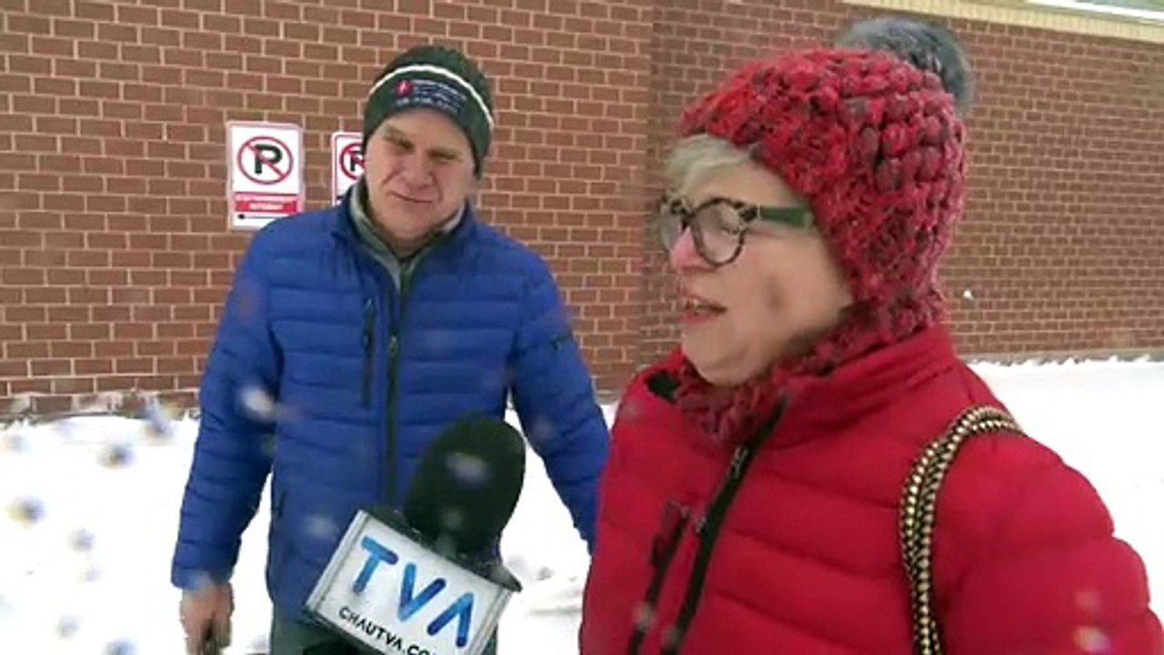 La neige paralyse la Gaspésie, au bonheur des skieurs