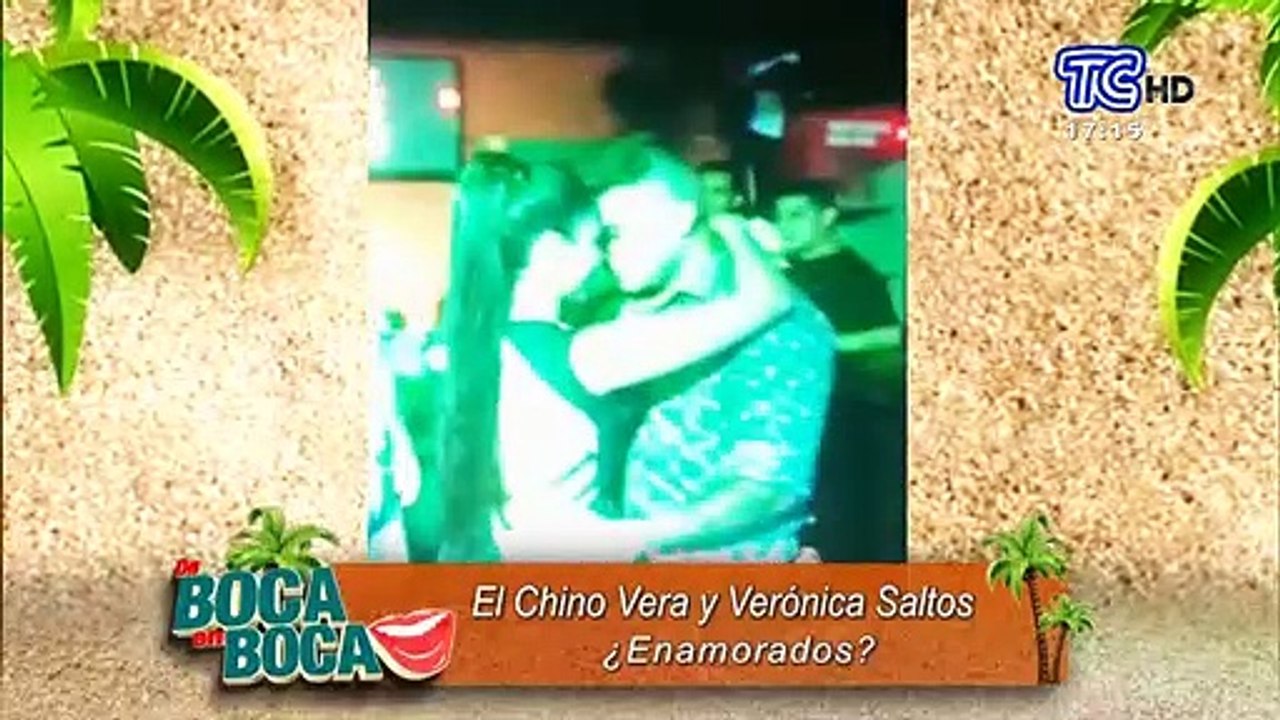 VIDEO | ¿'El Chino Vera' y Verónica Saltos enamorados? "Somo amigos"