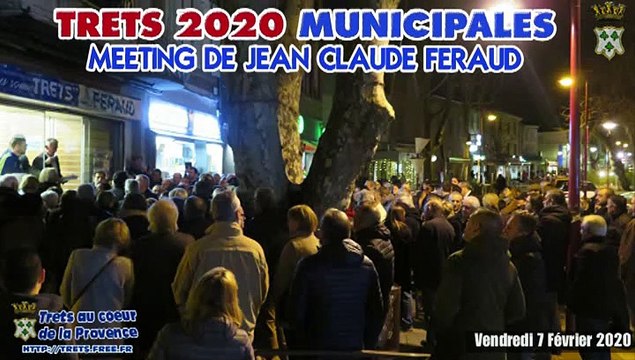 MUNICIPALES 2020 - Meeting JC FERAUD 7FEV2020 TRETS