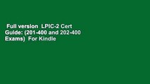 Full version  LPIC-2 Cert Guide: (201-400 and 202-400 Exams)  For Kindle