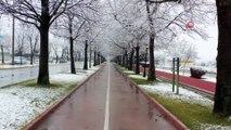 Denizli Büyükşehir Belediyesi 14 ilçede karla mücadele ediyor
