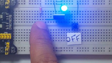 CIRCUITO ENCENDIDO Y APAGADO CON SCR TIC106