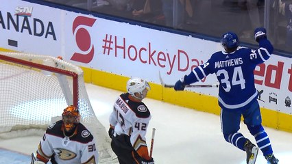 Auston Matthews reaches 40 goals with gorgeous tally