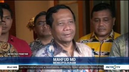 Mahfud: Penunjukan Pulau Khusus Penyakit Menular Masih Didiskusikan