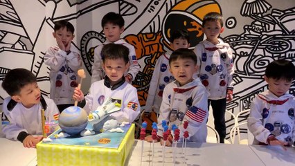 Smack! The piñata cake offers up lots of excitement and goodies