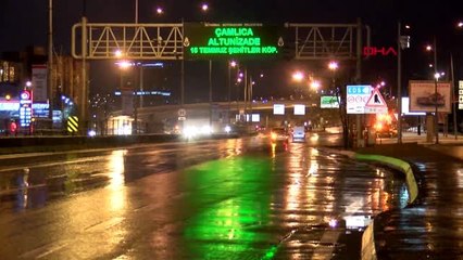 Anadolu yakası'nda kar etkili oldu - 2