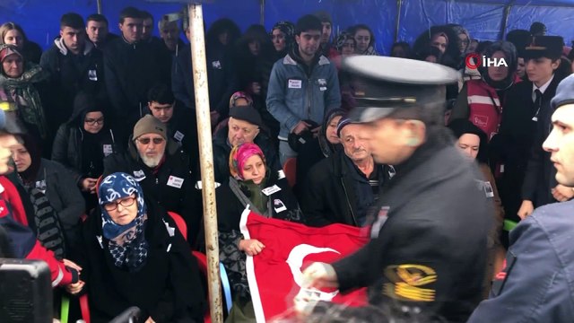 Çığ şehidi Jandarma Uzman Çavuş Özgür Işık son yolculuğuna uğurlanıyor
