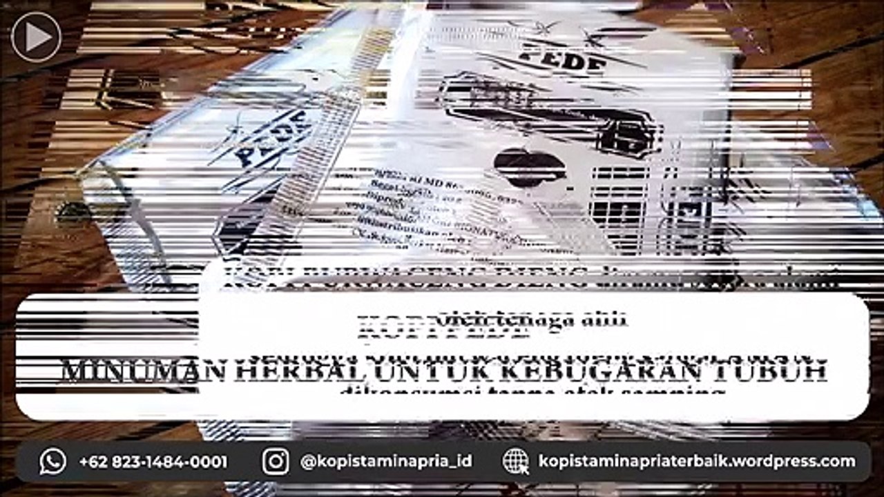 BUKAN KALENG-KALENG!!!Efek Kopi Purwaceng