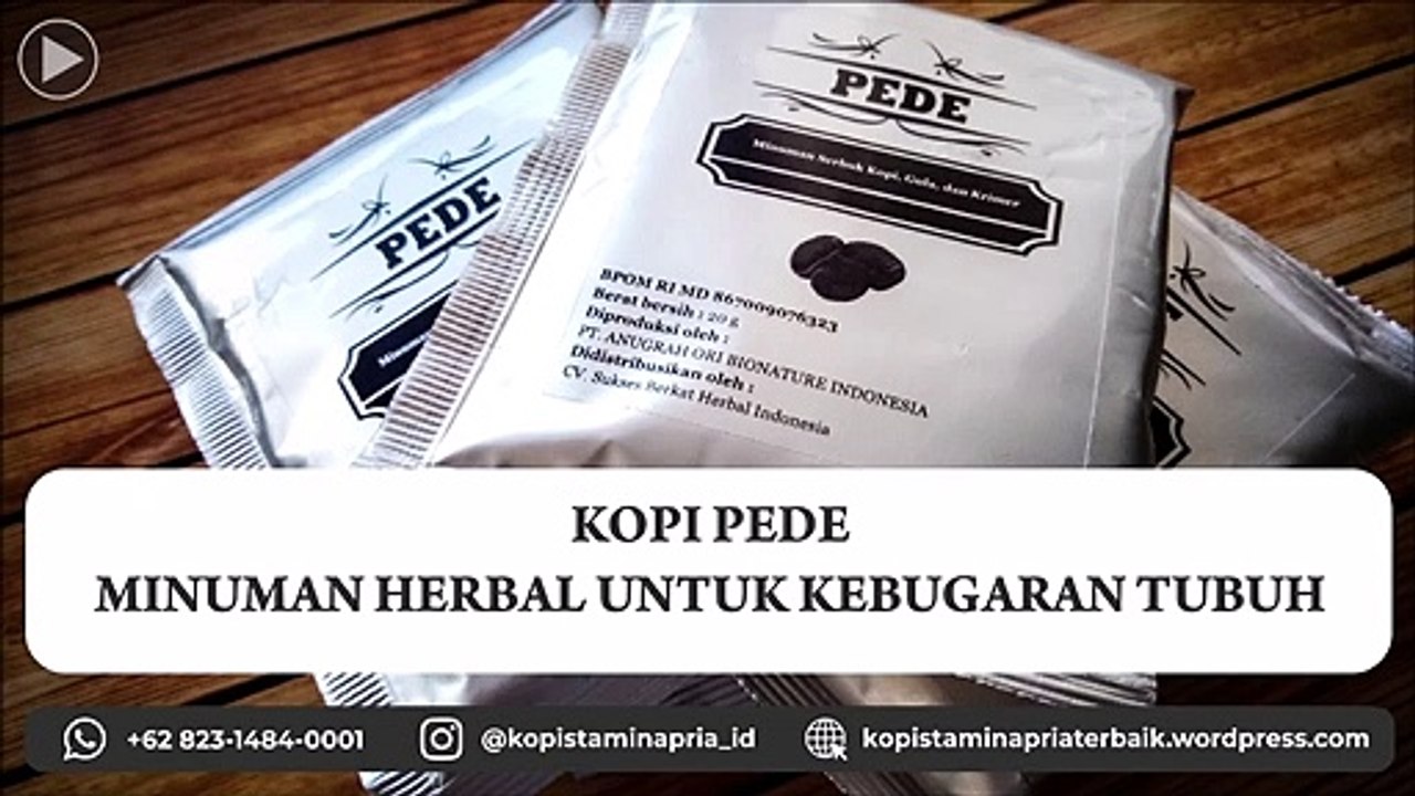 BUKAN KALENG-KALENG!!!Kopi Cinta Purwoceng
