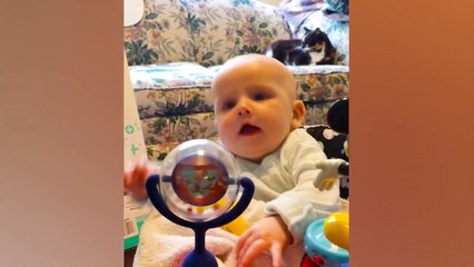 Cute Baby Scared of Everything - Fun And Fails
