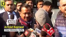 Kejriwal Casts His Vote in Civil Lines