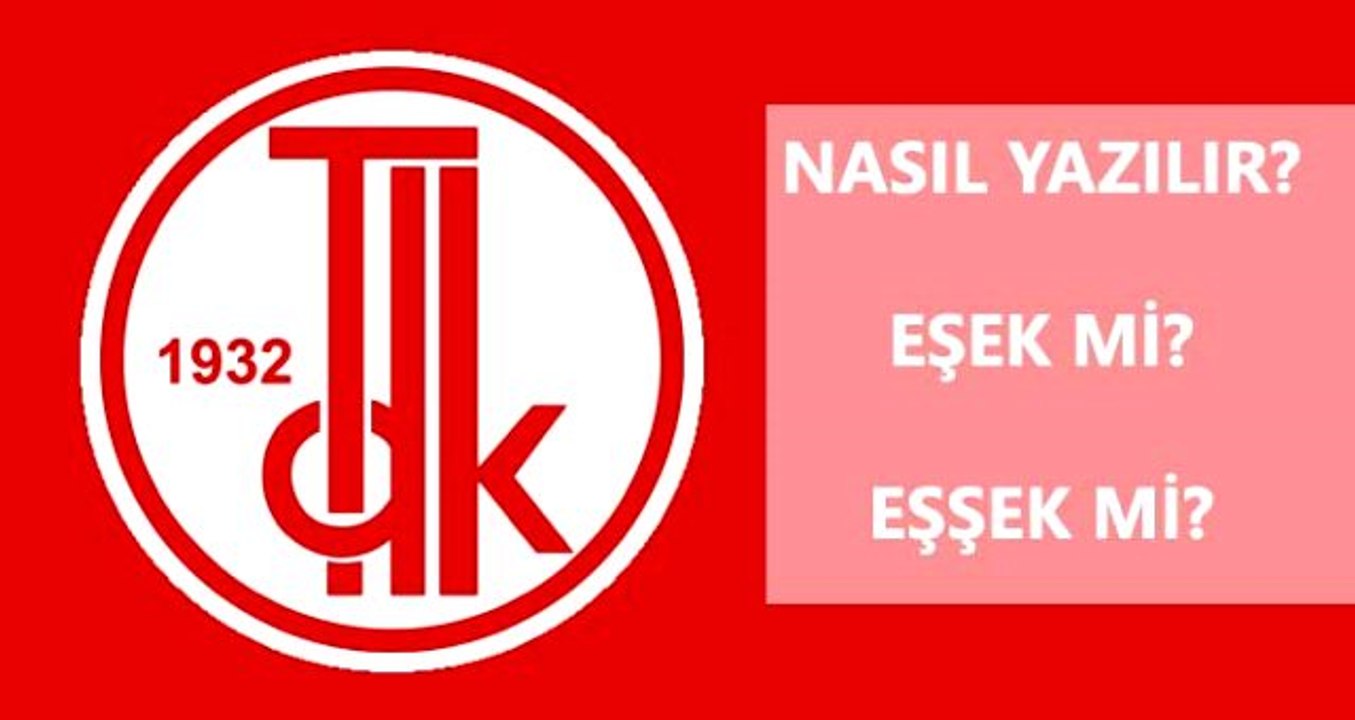 Eşek nasıl yazılır? TDK'ya göre eşek mi, eşşek mi? Eşşek ne demek?