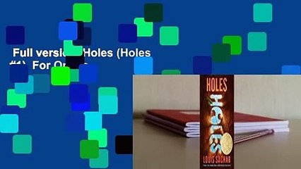 Full version  Holes (Holes #1)  For Online