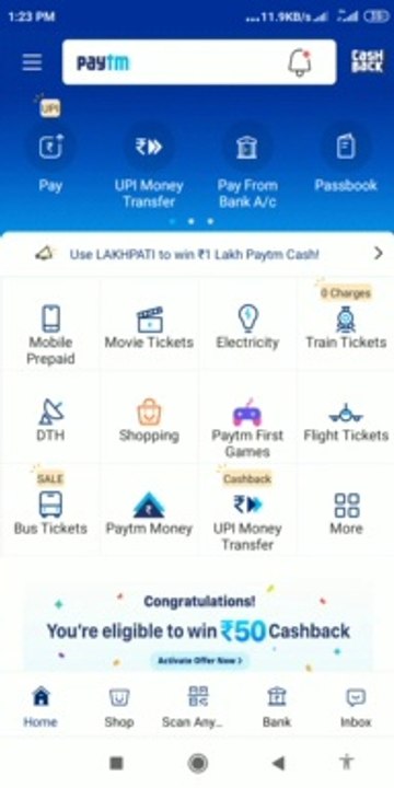 Paytm earning loot