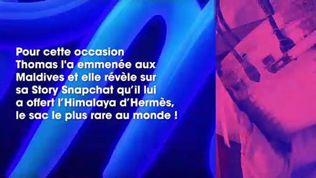Thomas Vergara offre un sac Hermès rarissime à Nabilla, elle est sous le choc