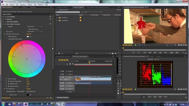Premiere Pro CS6 51 Color 5 Colour Cast and White Balance