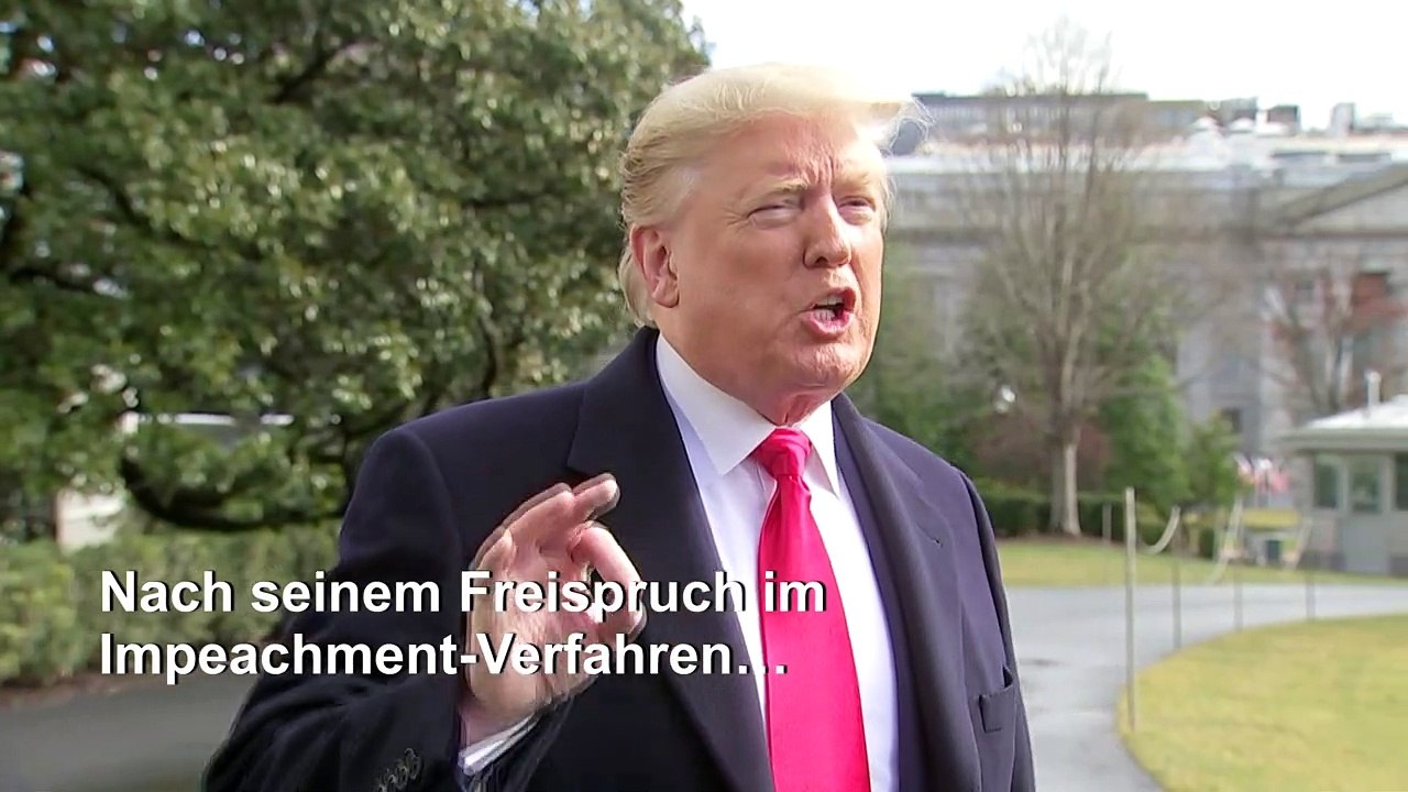 Trump feuert nach impeachment-freispruch schlüsselzeugen