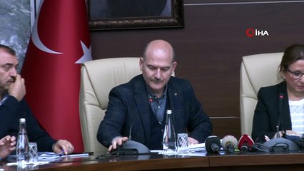 İçişleri Bakanı Soylu: 'Tarım ve Hayvancılık Bakanlığımız hayvanların hem getirilmesi hem de barınması konusunda çok ciddi desteklerde bulundu.'