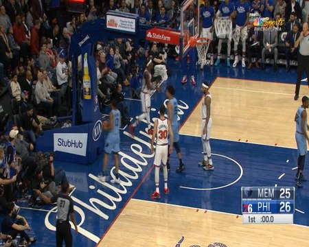 Josh Richardson makes huge chasedown block