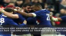 RUGBY : Six Nations : 2e j. - France-Italie en chiffres