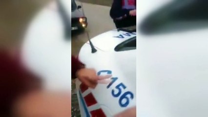 MHP'den Jandarmaya küfürler yağdırıp, 'Amcam ilçe başkanı' diyen şahıs hakkında açıklama