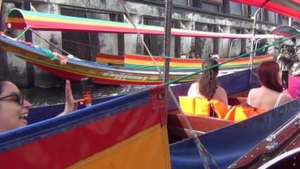 Boat ride  to Talingchan Floating Market, Bangkok, ThaiCambodia 15-44, 12 Jan 20