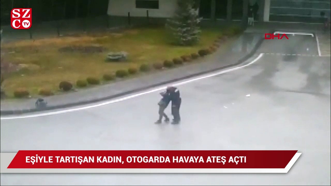 Eşiyle tartışan kadın, otogarda tabancayla havaya ateş etti