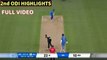 India Vs New Zealand 2nd ODI Match Full Match Highlights