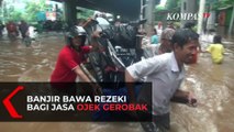 UNIK! Ini Dia Penampakan Ojek Gerobak yang Bawa Rejeki, Tanpa Tarif dan Bayar Seikhlasnya