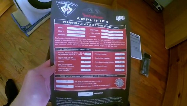 Rockford Fosgate Punch P450.2 Unboxing - Wiring - Testing HOME SETUP