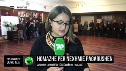 Homazhe për Nexhmie Pagarushën/ Ceremonia e varrimit do të jetë vetëm me familjarët