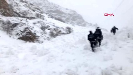 Van çatak'ta çığ