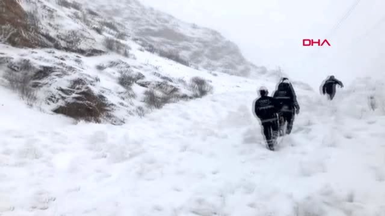 Van çatak'ta çığ
