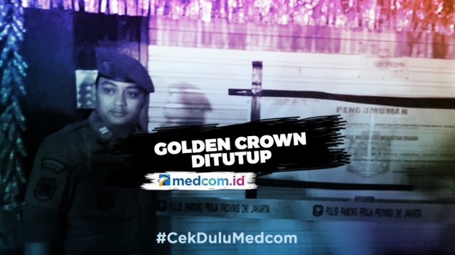 107 Orang Positif Narkoba, Diskotek Golden Crown Ditutup