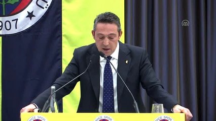 Fenerbahçe Kulübü Yüksek Divan Kurulu Toplantısı - Kulüp Başkanı Ali Koç (7)