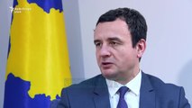 Albin Kurti: E heqim taksën nëse Serbia njeh Kosovën - Lajme - Vizion Plus