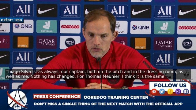 PSG : Tuchel évoque les cas Thiago Silva et Thomas Meunier