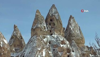 Kapadokya’da kartpostallık görüntüler ortaya çıktı