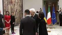 Mattarella incontra Volodymyr Oleksandrovych Zelenskyy (07.02.20)
