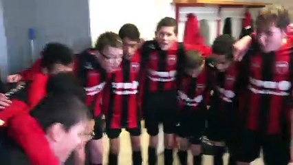 Chant de la victoire des U15 en challenge du District contre le GJ Doué Le Puy 3