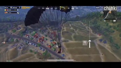 PUBGMOBILE - OP GROZA DUA VS SQUAD - CHICKEN DINNER