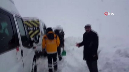 Tipide Mahsur Kalan Vatandaşlar Kurtarıldı