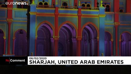 رقص رنگ و آهنگ در جشن نور شارجه