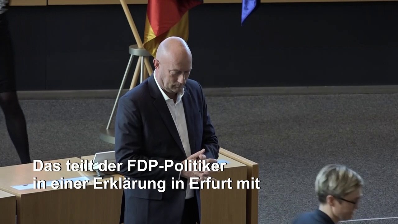 Kemmerich tritt als Ministerpräsident in Thüringen zurück